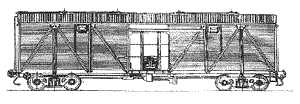 Крытый вагон 11-066